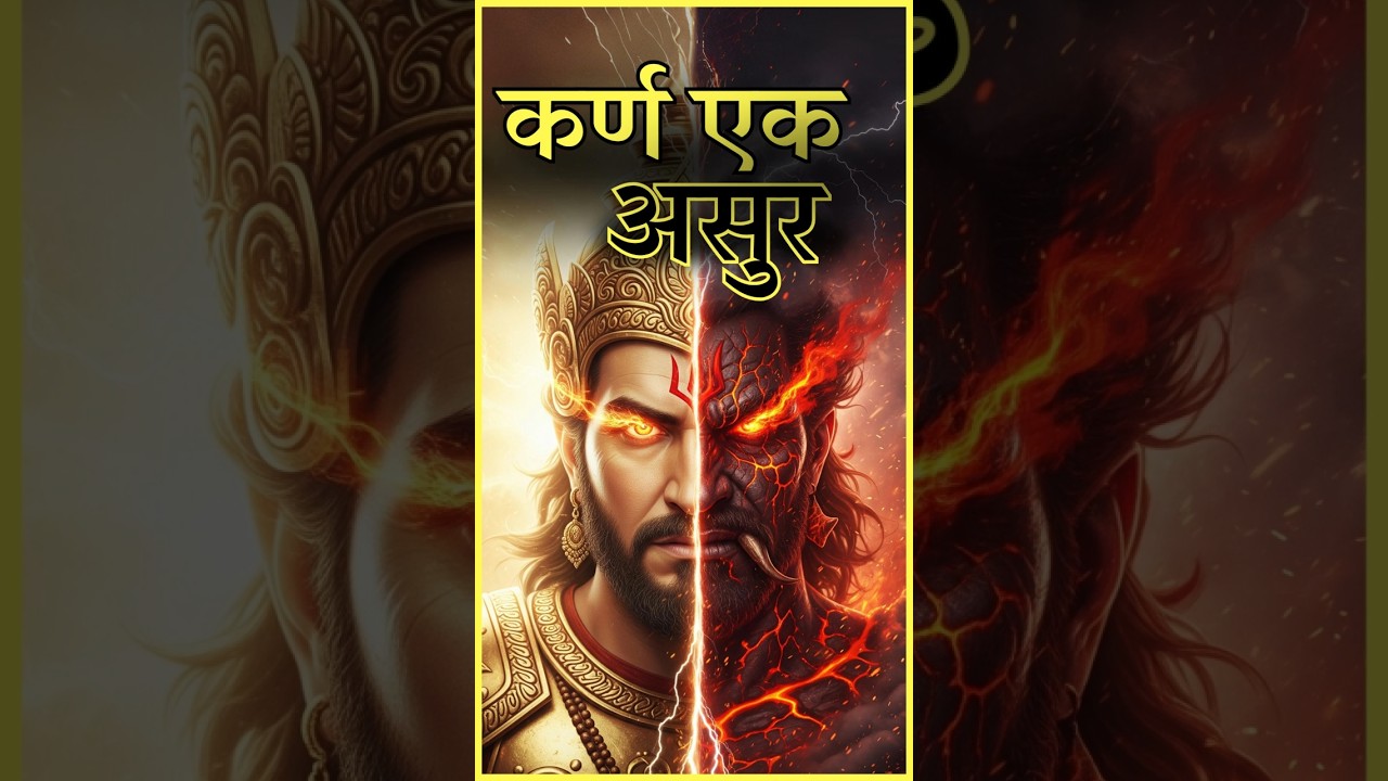 The Tragic Past Life of Karna: From Asura to Warrior
