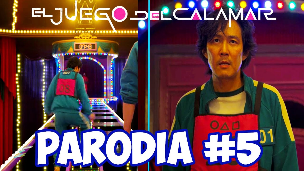 PARODIA #5 - EL JUEGO DEL CALAMAR - GRINGOS Y CRISTALES 