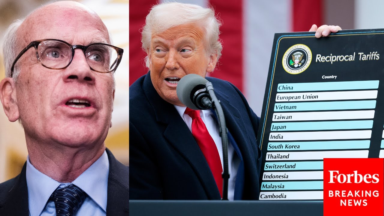'An Executive That Is Seizing The Taxing Power Of Congress': Peter Welch Tears Into Trump's Tariffs