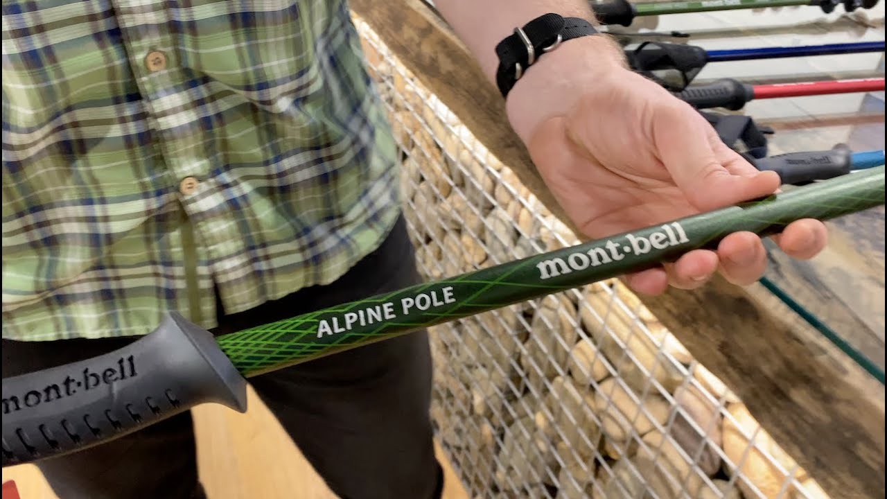 Montbell Trekking Poles. Something for everyone