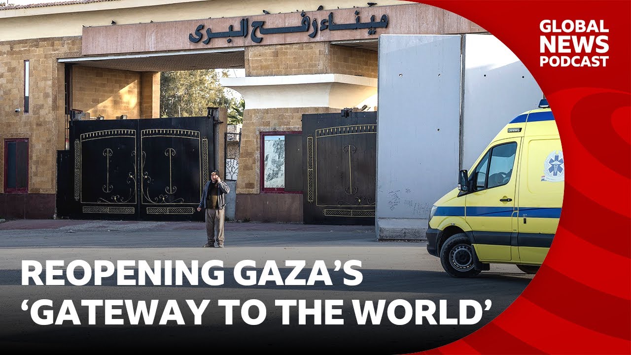 Reopening Gaza's 'gateway to the world' | Global News Podcast