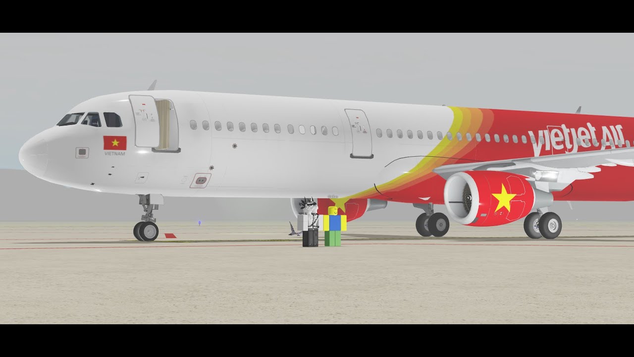 VIETJET AIR A321-200  (FLIGHT) HANOI TO DIEN BIEN PHU