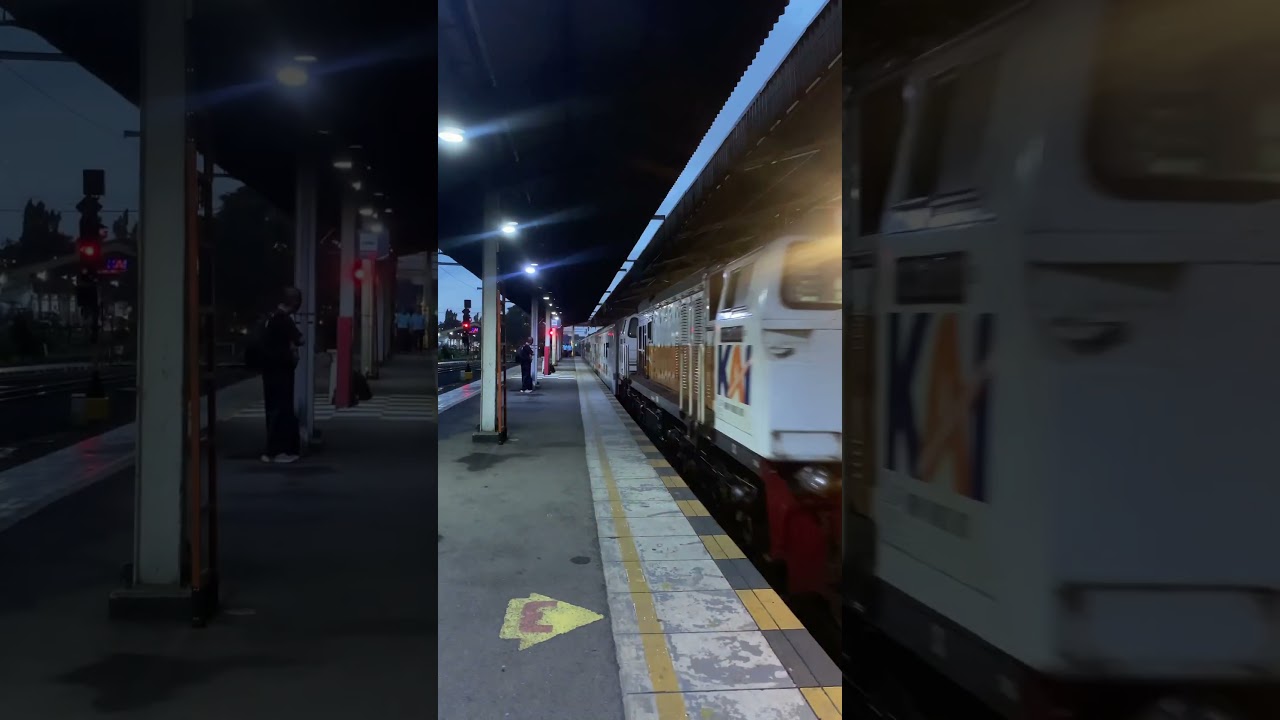 #keretaapi #kairalinews #stasiunsemarangtawang #sore #kabrawijaya
