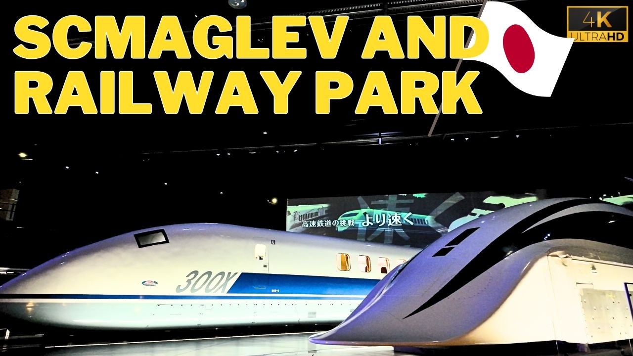 Exploring Japan&rsquo;s Most Futuristic Train Museum SCMAGLEV & Railway Park Maglev Shinkansen Train Bento