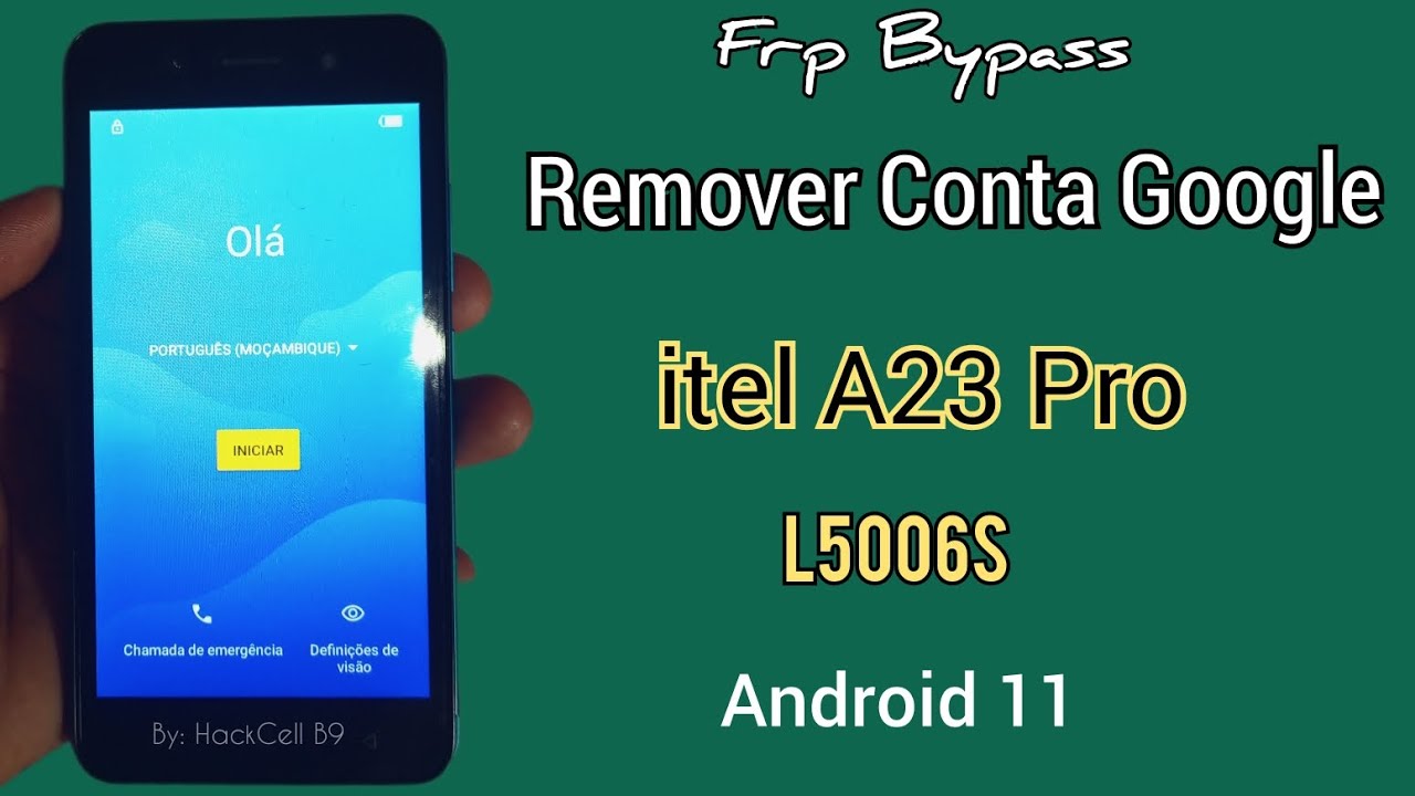 itel A23 Pro L5006S Android 11 Remover Conta Google / Frp Bypass A23 Pro