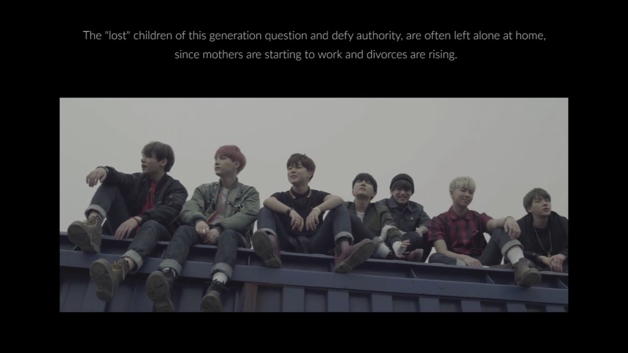 BTS (방탄소년단) Theory pt 5 - Tribute to rebellious youth [I Need U - Prologue - Run]