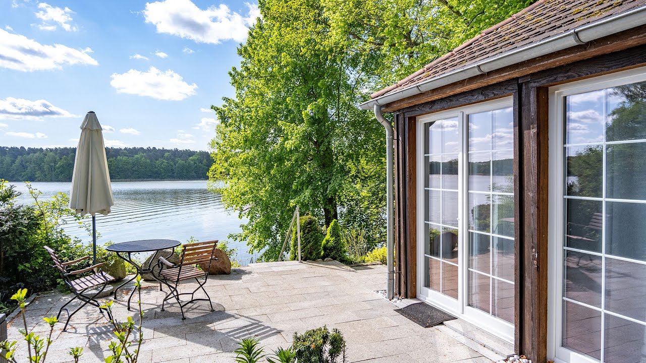 Ferienhaus / Bungalow am See in Brandenburg