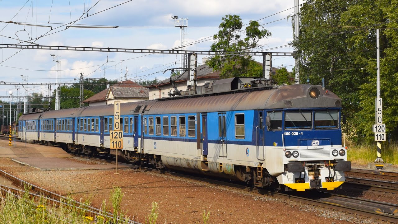 Vlaky Lipník nad Bečvou - 16.7.2017 / Trains in Lipník nad Bečvou