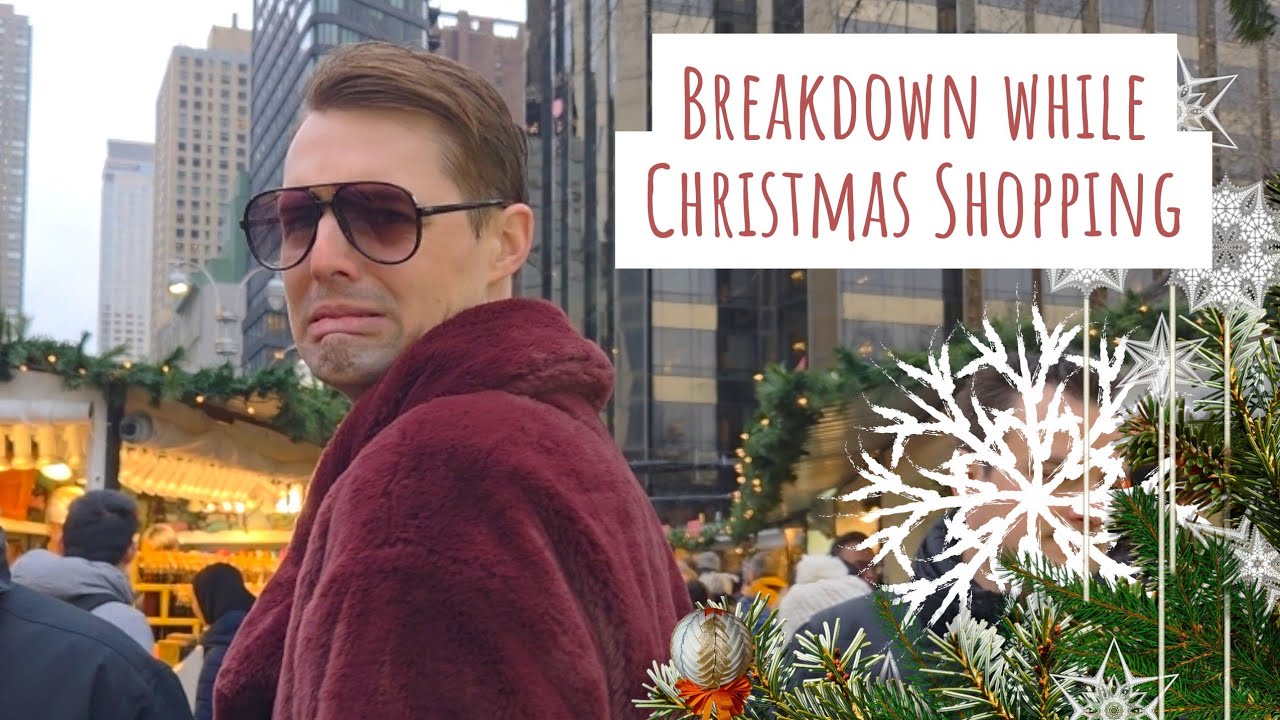 Having a Breakdown at the Christmas Shoppes