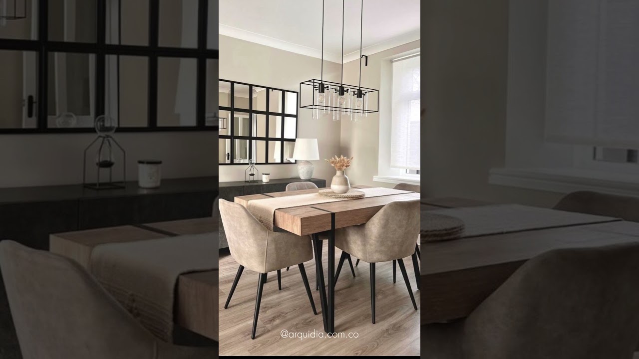 Tendencias de decoraci&oacute;n para comedores 2024✨️#home #decoracion #inspiration #hogar #arquitectura