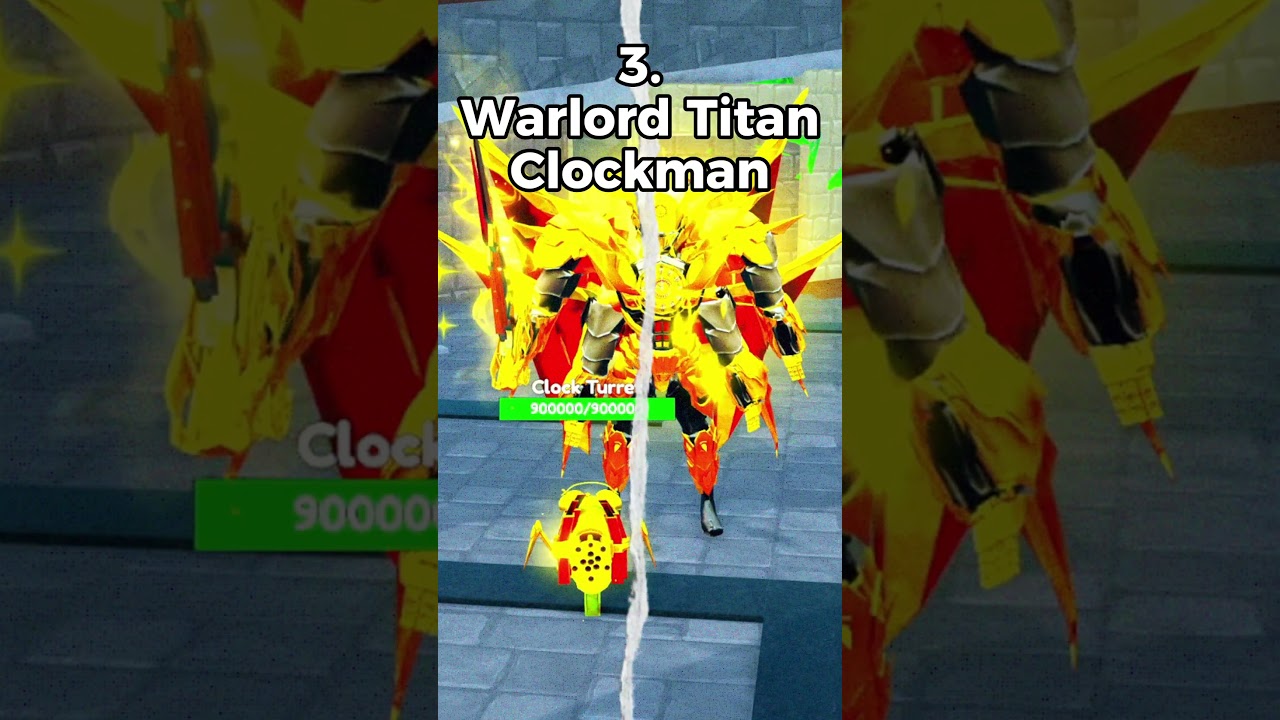 🏆 Top 5 Ultimates in Toilet Tower Defense | #shorts #ttd #telanthric #roblox