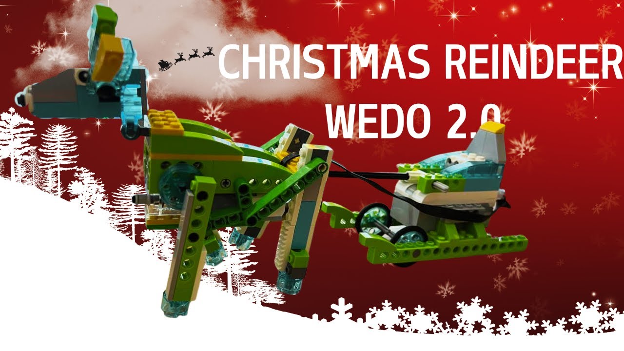 Instruction WeDo 2.0 Christmas Reindeer / Інструкція Різдвяний олень з LEGO WeDo 2.0
