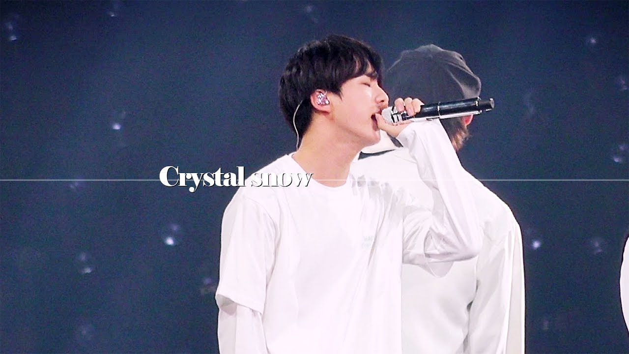 180418 방탄소년단 BTS - CRYSTAL SNOW 크리스탈 스노우 (JIN FOCUS / JIN FANCAM / 석진 직캠)