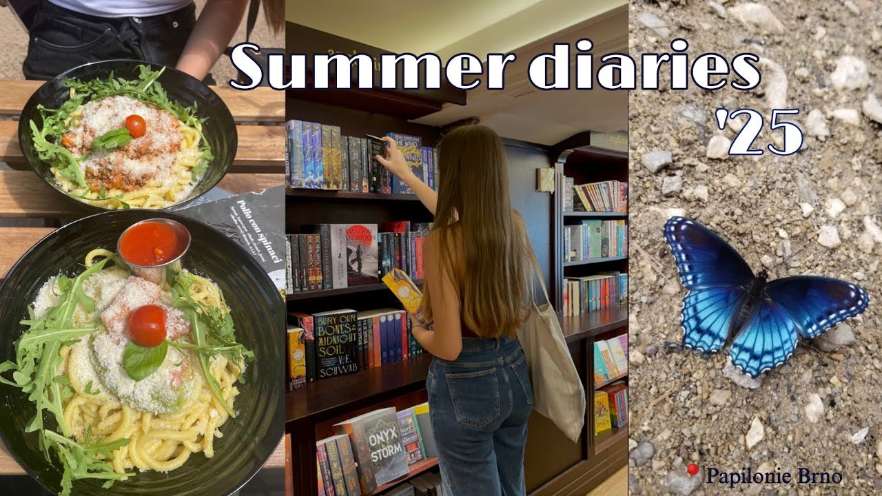 Summer diaries: výlet do Brna, nákupy, brigáda