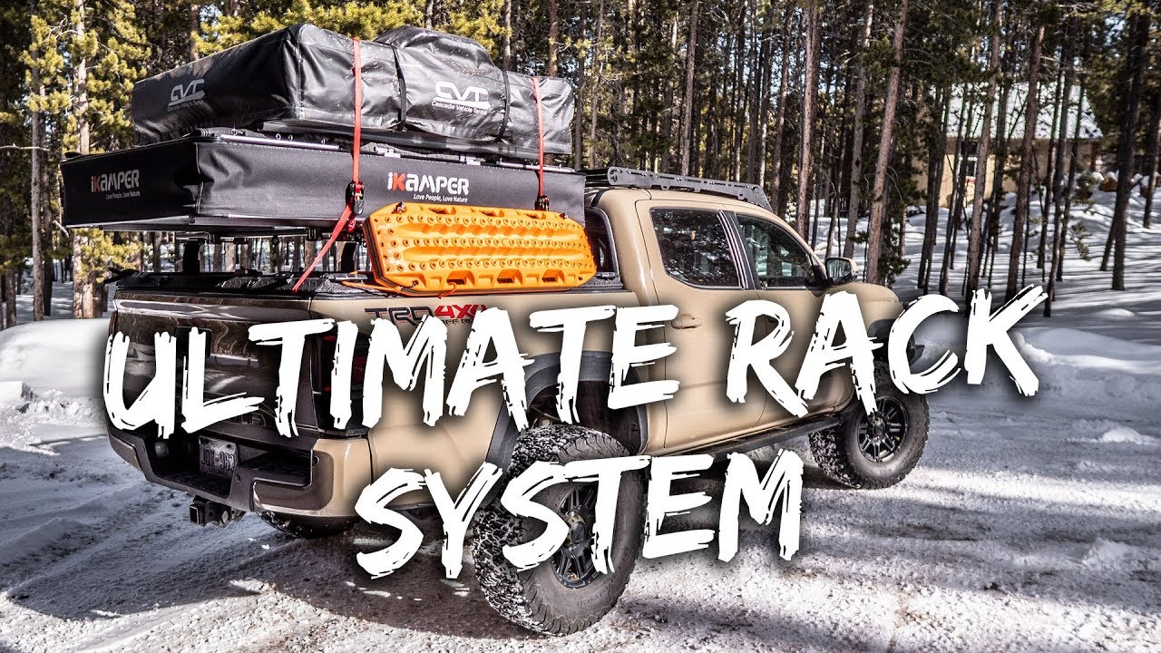 Ultimate Overland Bed Rack Setup on Tacoma | Front Runner + Diamondback = SWEET SWEET LOVE