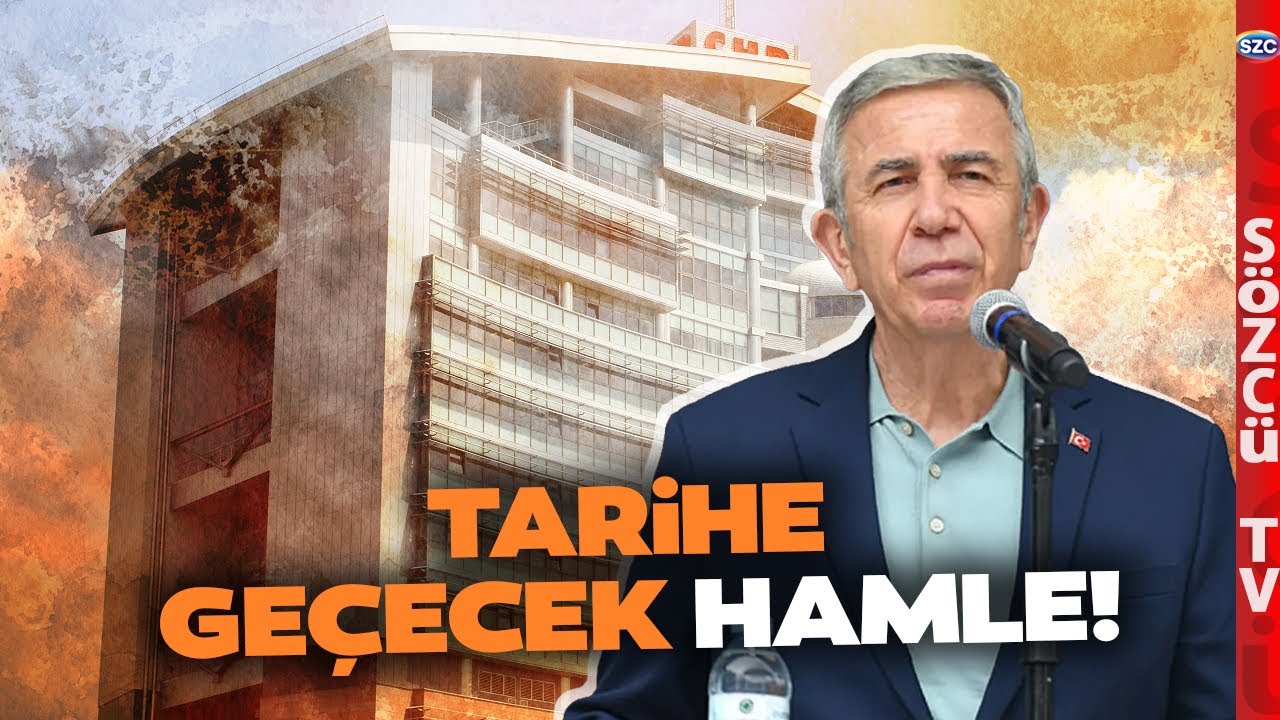 Mansur Yavaş'tan Tarihe Ge&ccedil;ecek Hamle! Siyaset Arenası Yerinden Oynar! Usta Gazeteci Anlattı