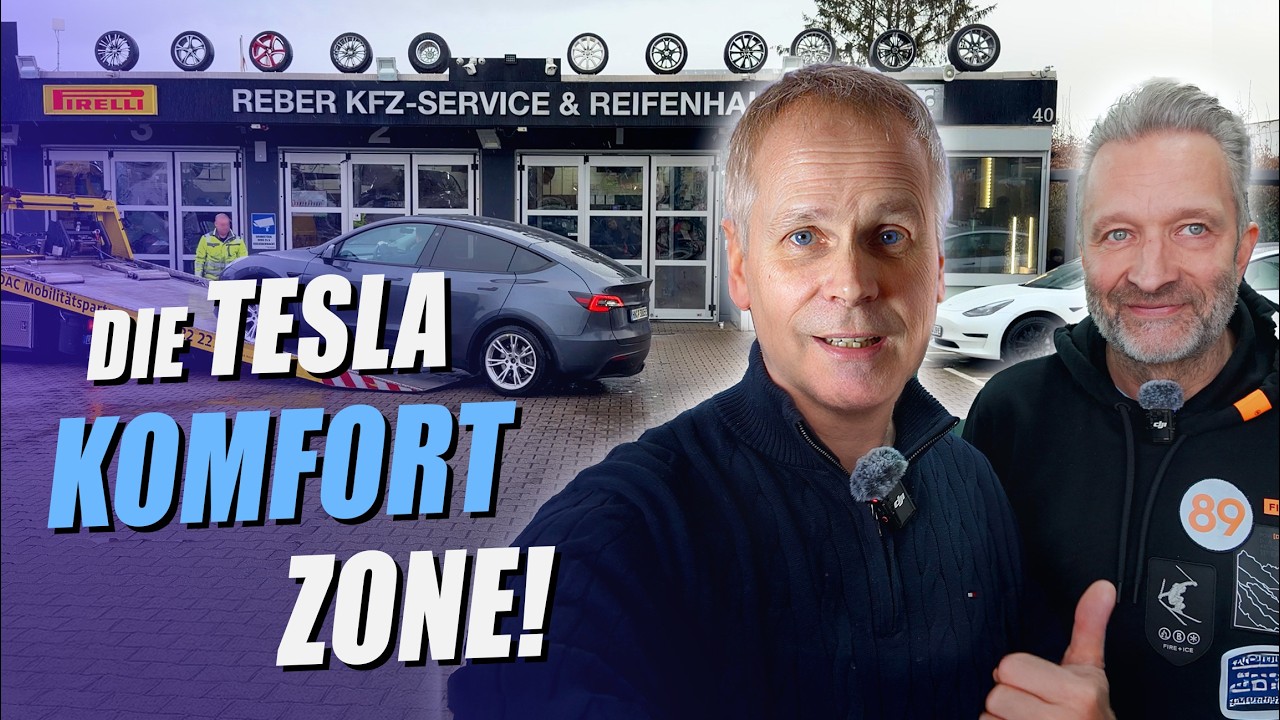 Tesla Spa bei Reifen Reber - Fahrwerk-Umbau & Batterie-Check: Ist mein Tesla noch wirklich gesund?
