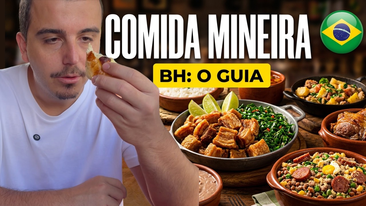 Os MELHORES LUGARES para COMER em BELO HORIZONTE 🍛 | Roteiro de Comida Mineira em BH