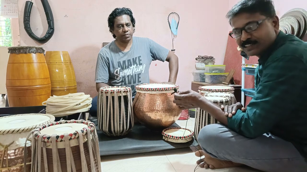 Tabla making tutorial shyam mohan kottayam ph 9747784977