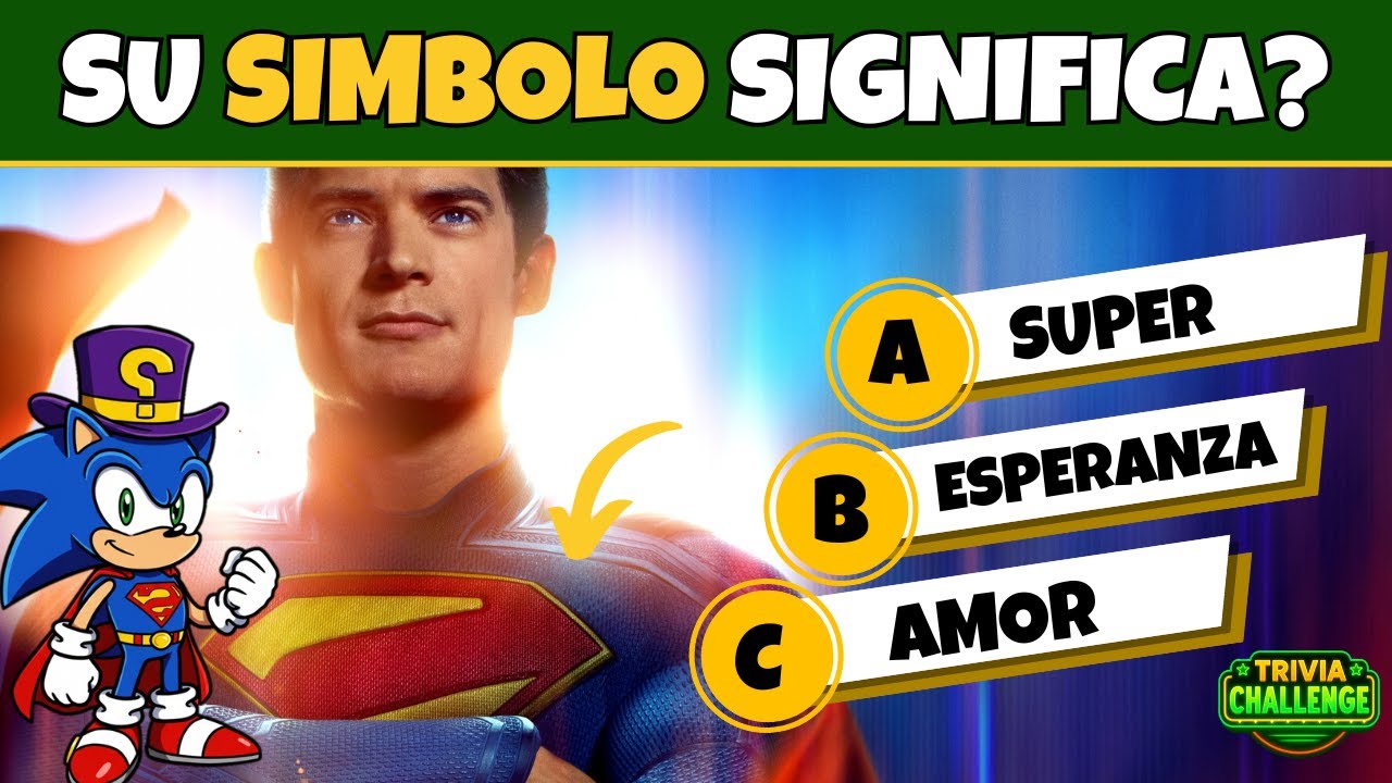 🦸‍♂️¿Qué tanto sabes del nuevo Superman? ¡Este quiz te dejará volando!🚀