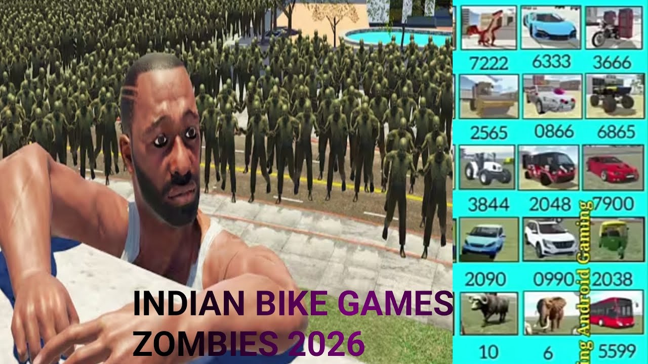 #Indian bike games#freefireshorts #freefire #1millionviews zombies Indian bike games mein