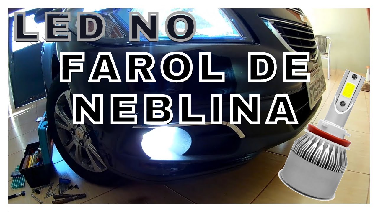 💡como TROCAR o FAROL de NEBLINA💡do ONIX PRISMA 2015 por LED! Lâmpada MODELO H27 😉