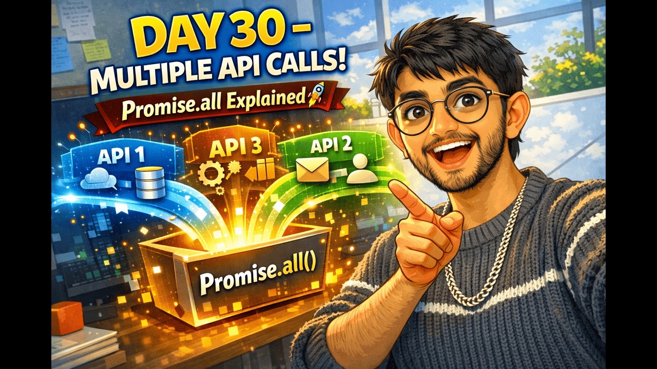 Day 30 of Finding a Job Series | Handling Multiple API Calls in JavaScript | 90 Days Job Hunt