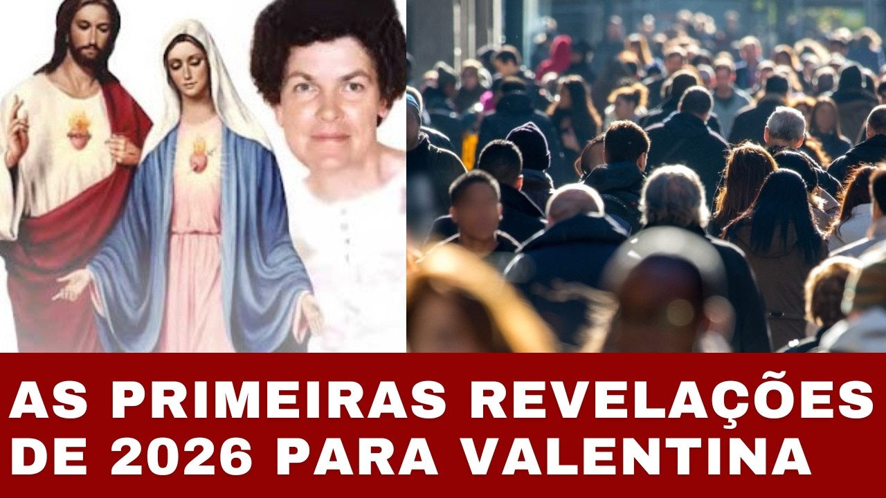 MUITAS COISAS RUINS ESTÃO POR VIR – SENHOR JESUS CRISTO E ANJO – Valentina Papagna (1º e 10/01/2026)