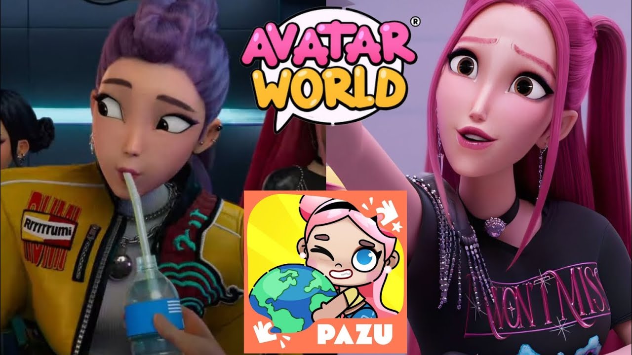 COMPILADO - CRIANDO a MIRA e a RUMI do HUNTR/X de GUERREIRAS DO K-POP no AVATAR WORLD!