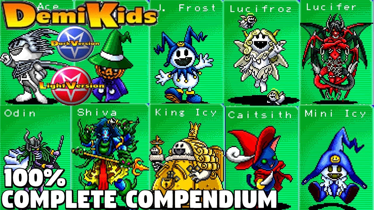 Demikids Light & Dark - 100% COMPLETE compendium