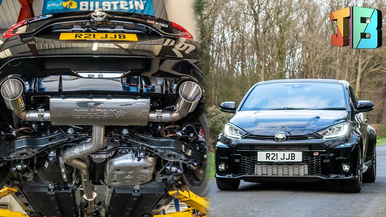 GR YARIS 🚗💨 MILLTEK GPF-Back VS Stock 🔊 PURE EXHAUST SOUNDS!
