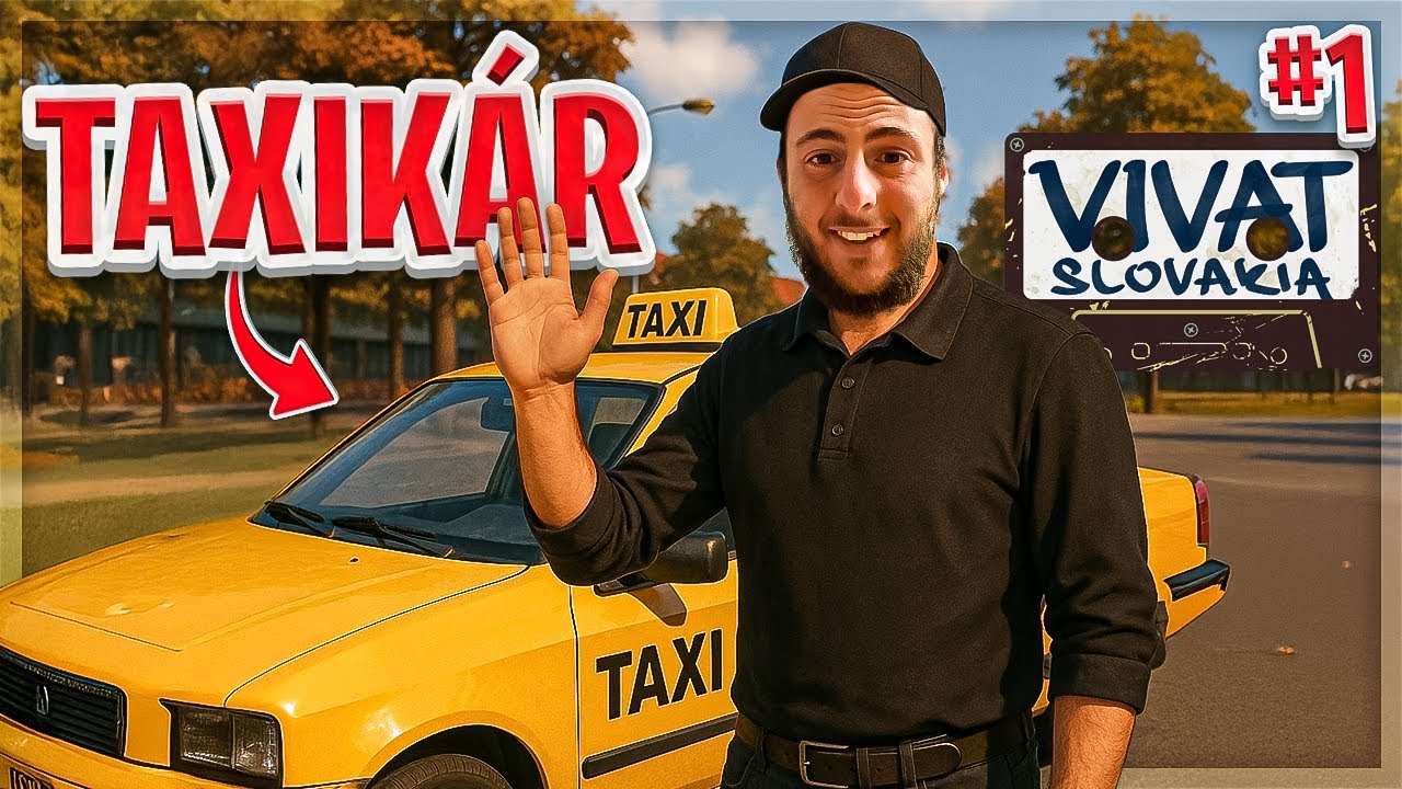 SOM TAXIKÁR V SLOVENSKOM GTA! | VIVAT SLOVAKIA