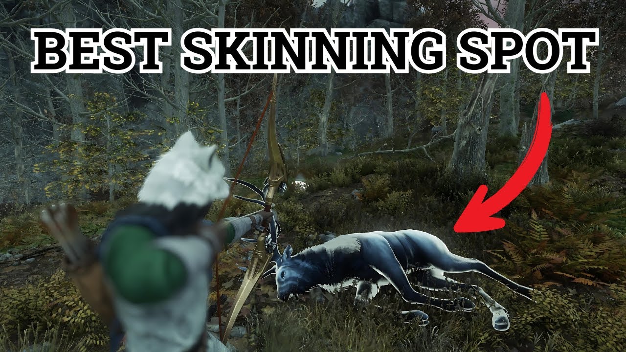 Easy Thick Hide Skinning Farm in New World: Aeternum
