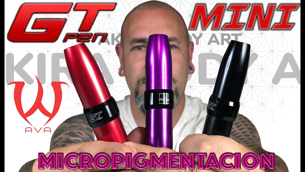 Máquina Pen AVA GT MINI de Micropigmentacion y Tattoo | Video Tutorial de Akira Body Art