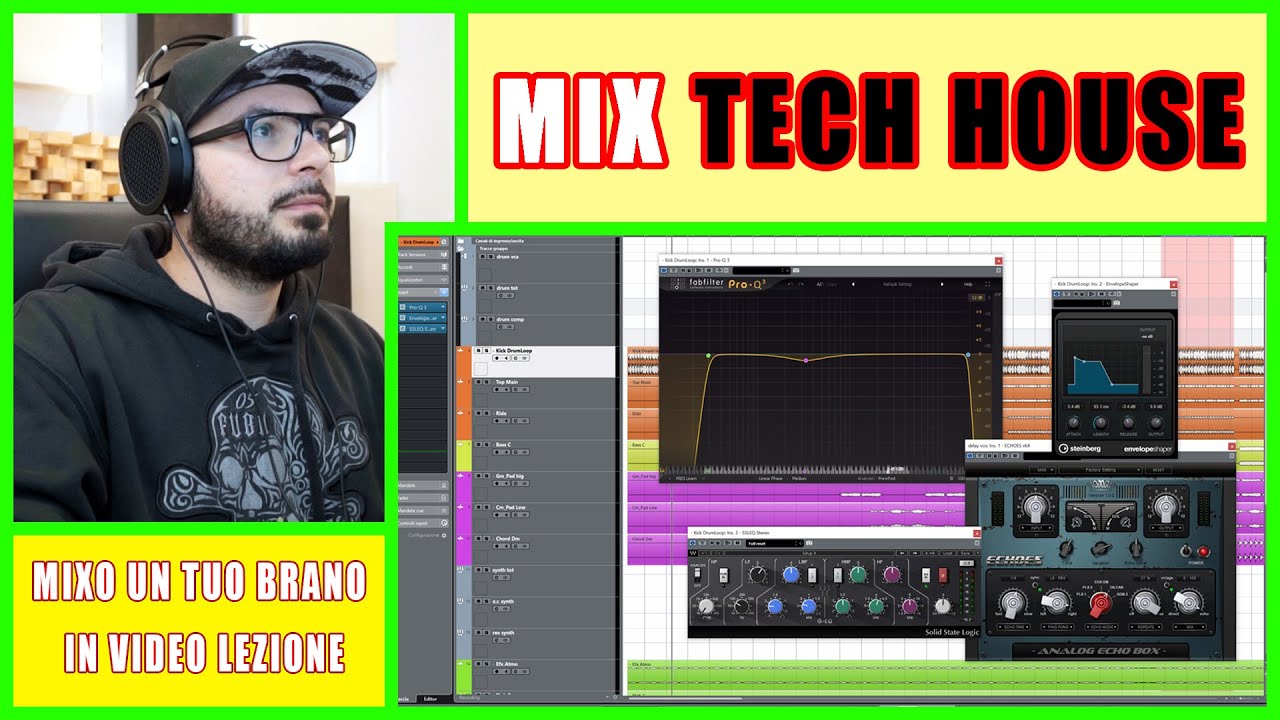 Come Mixare un brano Tech House (mixato in video-lezione)