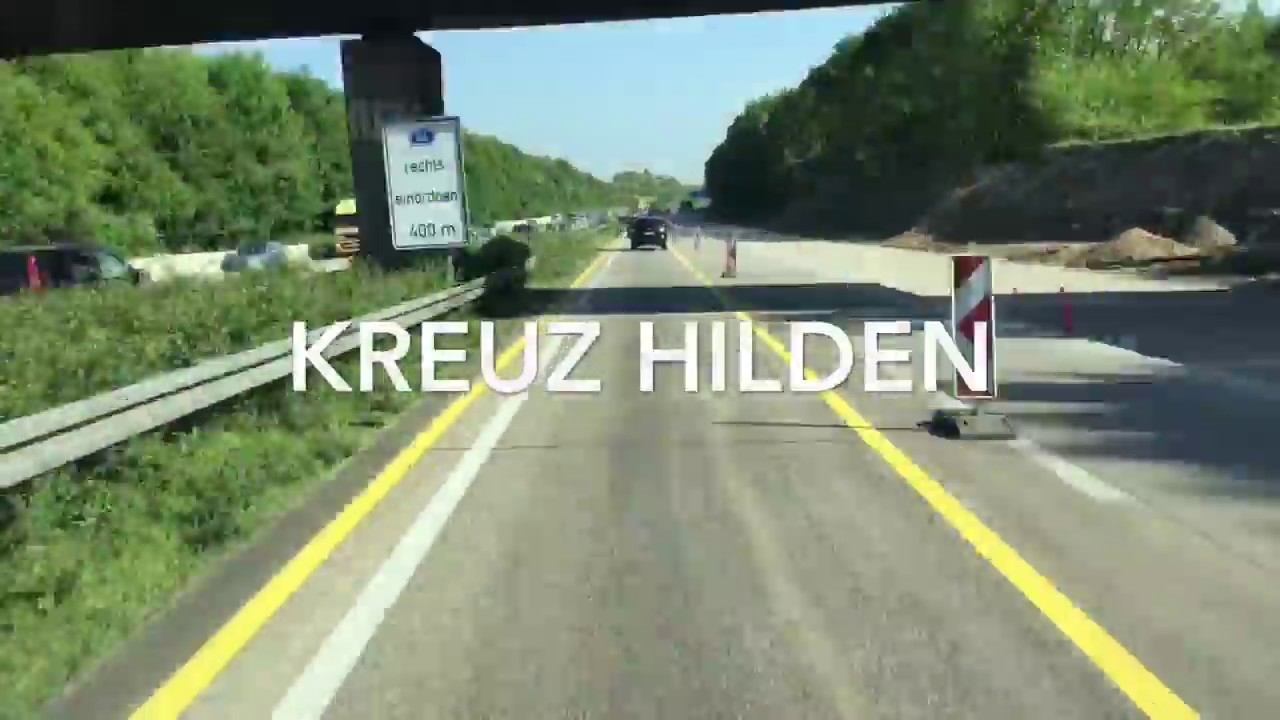 Autobahn A3/A59 von AK Oberhausen bis AS Rath