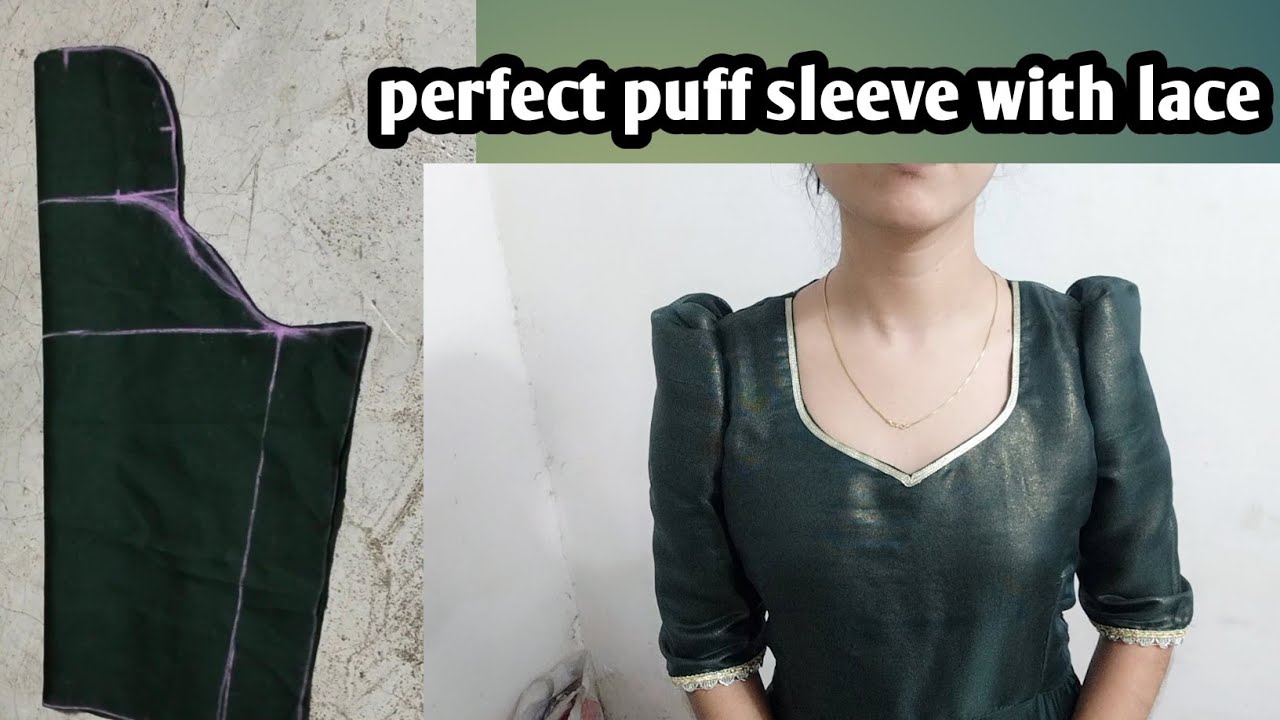 Perfect Puff Sleeve Cutting and Stitching | पफ बाजू बनाने का सबसे आसान तरीका