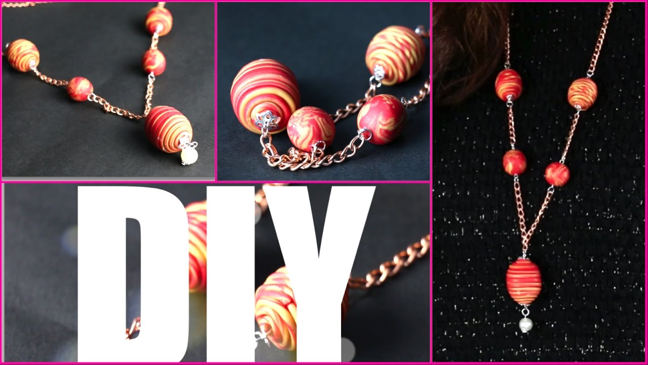 FIMO TUTORIAL Bijoux fai da te - DIY