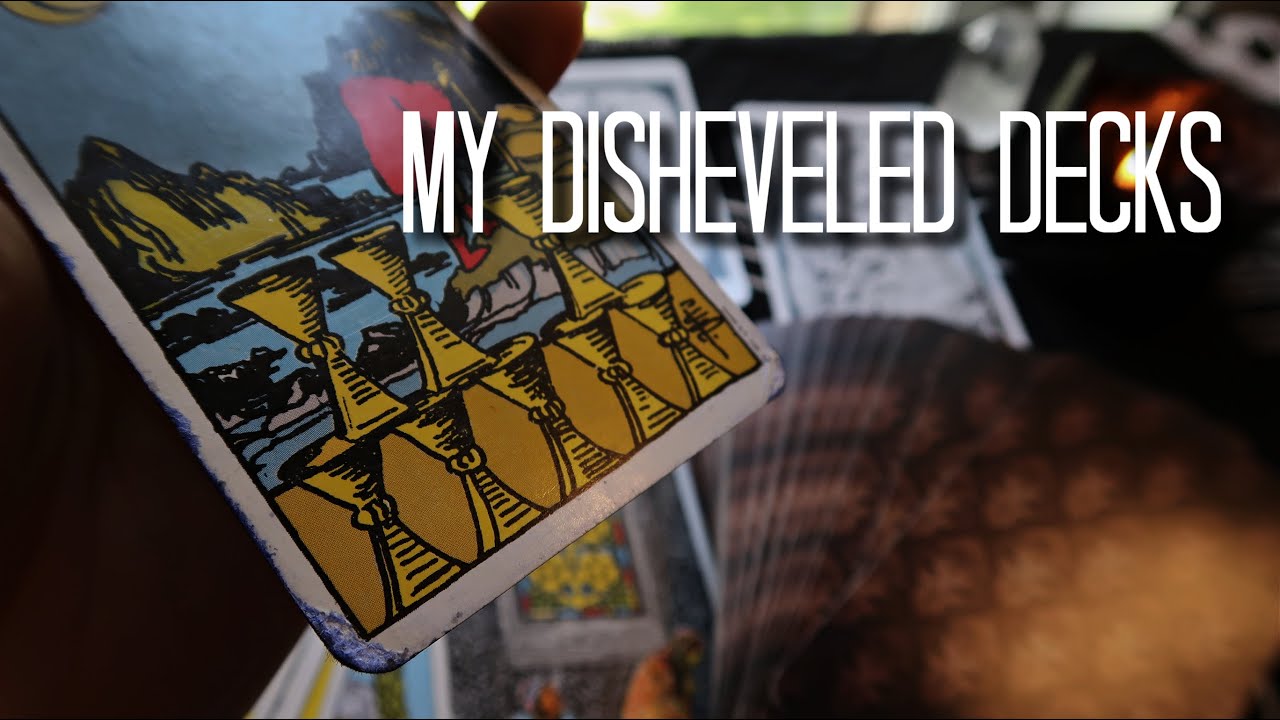 #MyDisheveledDecks VR для Anna Astral Lady Tarot // Колоды, которые прошли через это