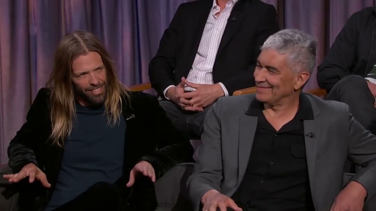 Foo Fighters on Kimmel: 'Studio 666'. Foreboding words in light of Taylor Hawkins passing?