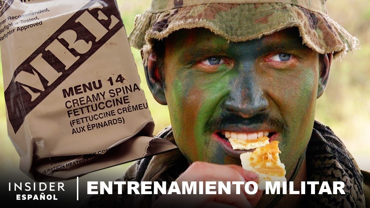 Soldado neozelandés puntúa raciones de combate del ejército estadounidense | Entrenamiento militar