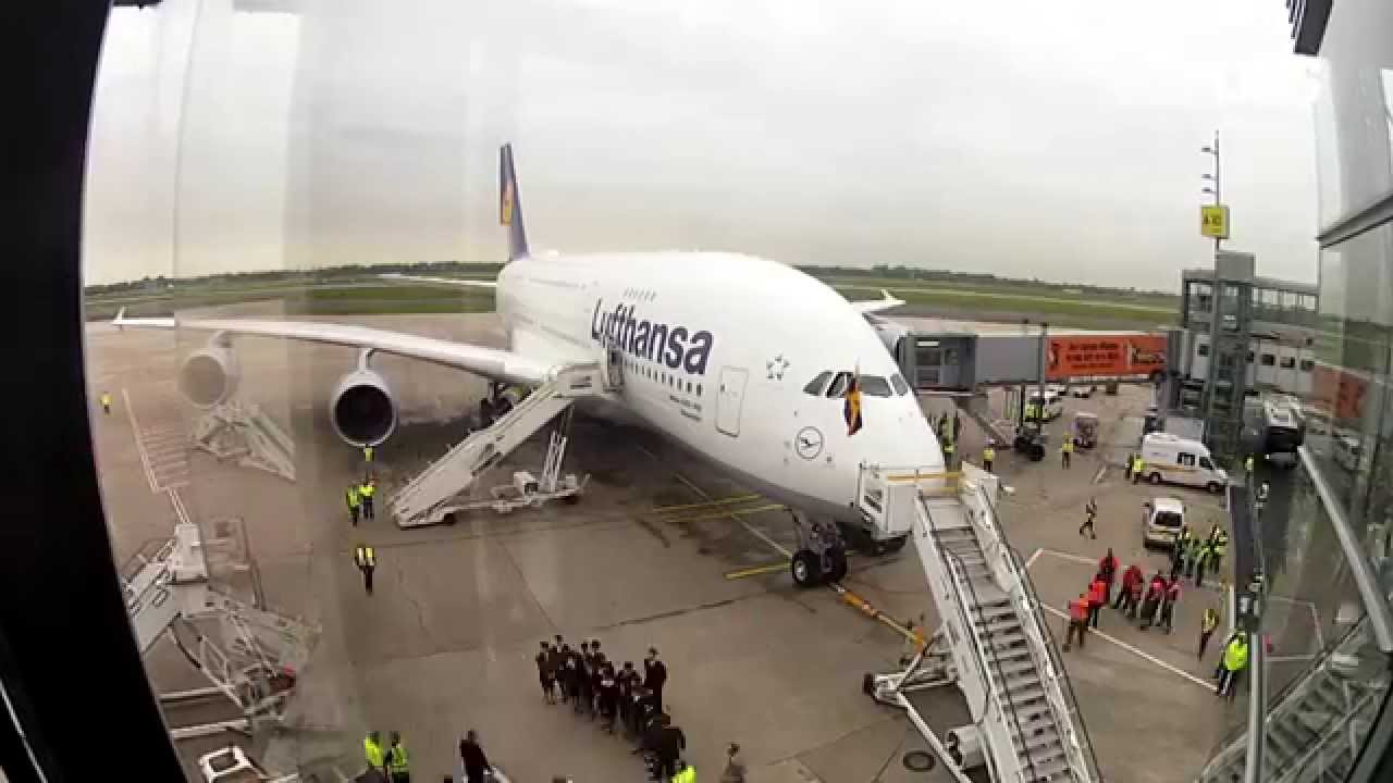 A380 Taufe am Düsseldorf Airport