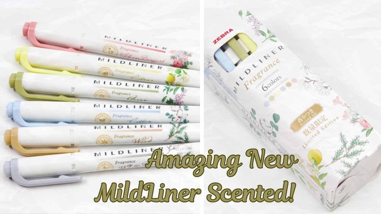 Zebra MildLiner Fragrance Limited Edition (Spoiler: They're so good!)
