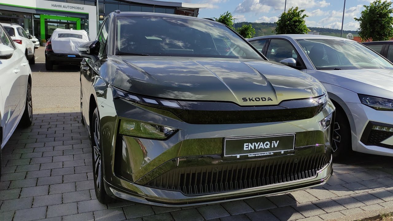 Новая Skoda Enyaq и Elroq, лидеры продаж Германии. Фейслифт от 40.000 евро.