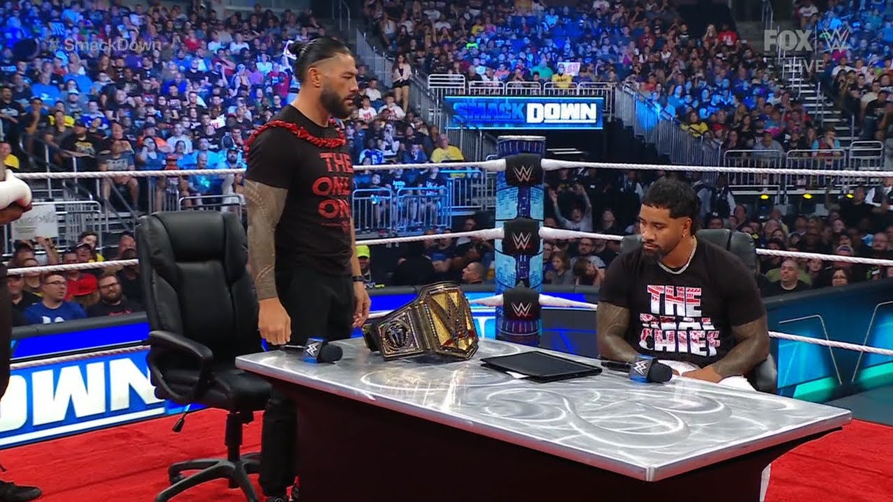 Tribal Combat Between Roman Reigns and Jey Confirmed for SummerSlam (1/2) - SmackDown, July 21, 2023
