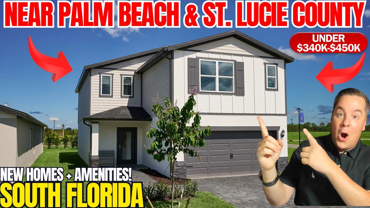 AFFORDABLE NEW Construction Homes Near Palm Beach & St. Lucie County South Florida [Indiantown, FL]