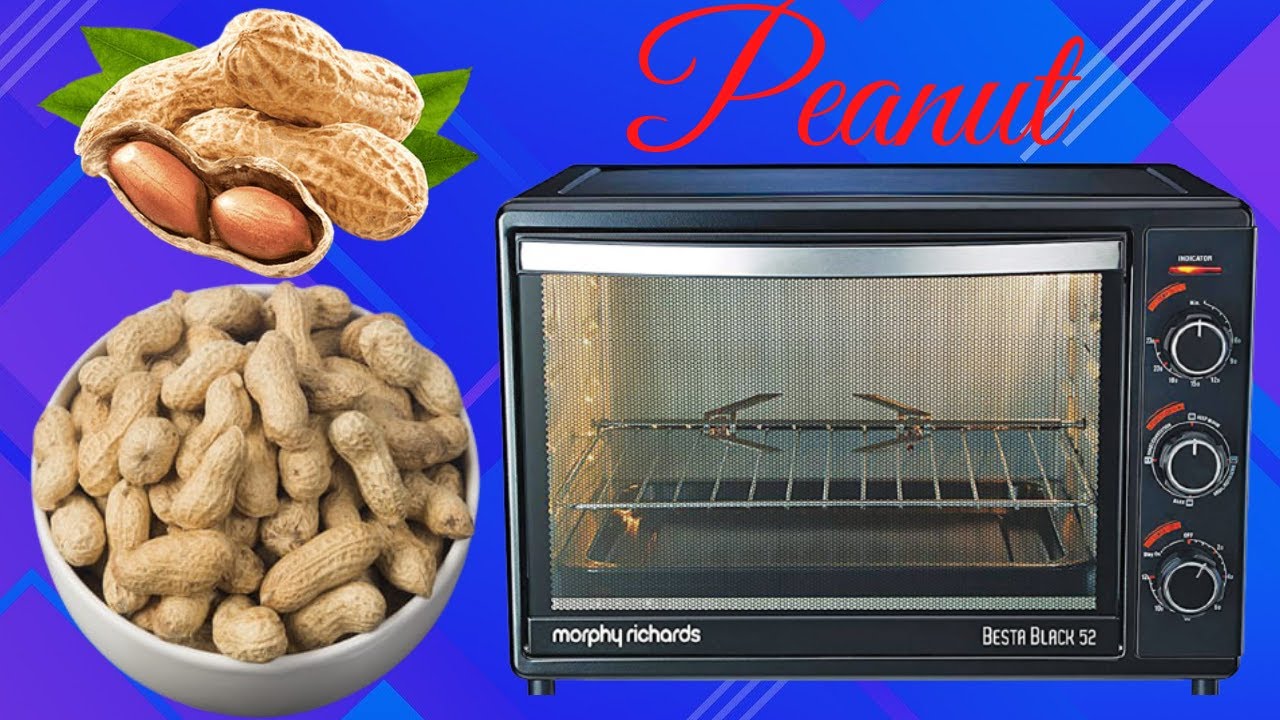 HOW TO ROAST PEANUTS WITH OVEN || CRUNCHY PEANUT RECIPE