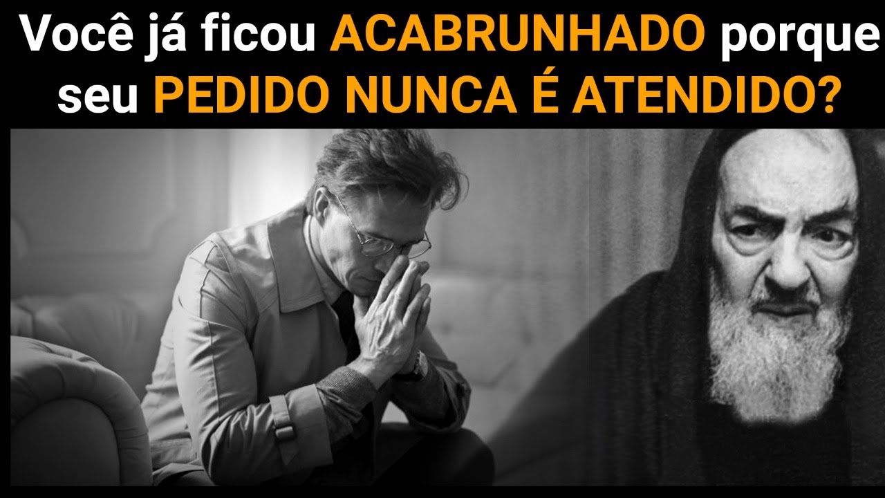 NOSSA SENHORA NEM SEMPRE DÁ O QUE PEDIMOS. POR QUE?
