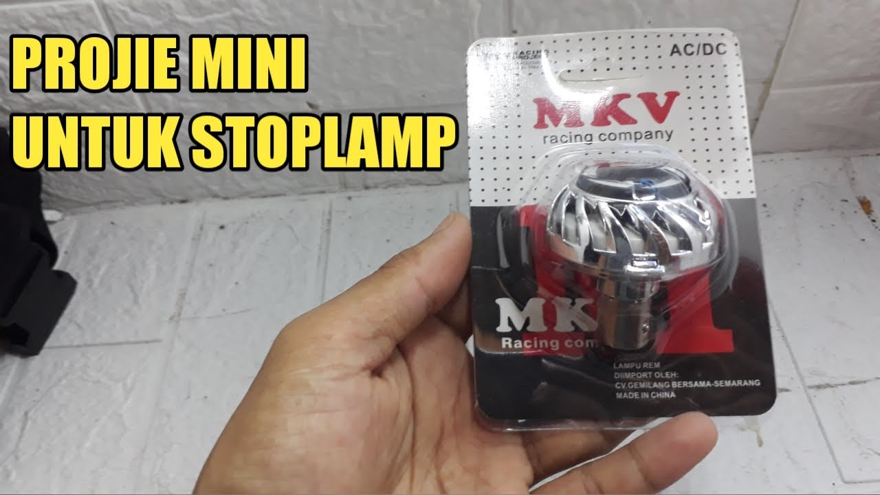 Review Lampu Projie Mini untuk Lampu Rem atau Stoplamp