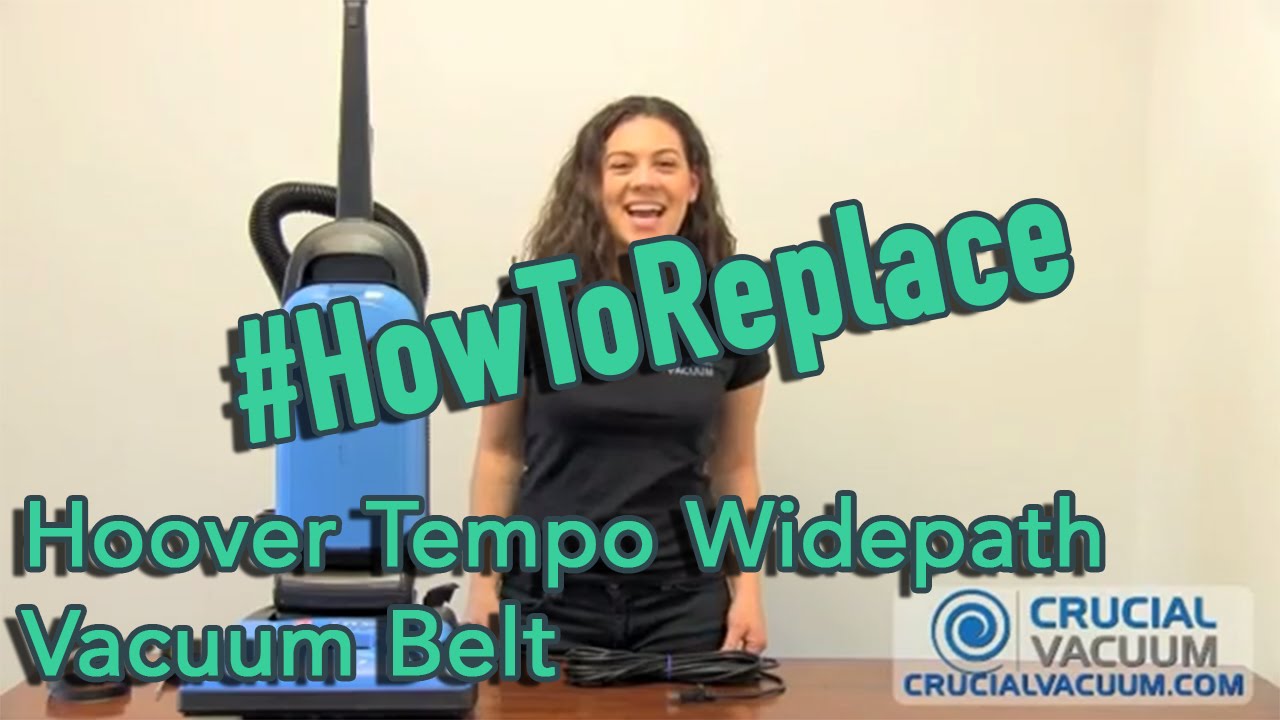 Hoover Tempo Widepath Vacuum U5140-900 Belt Replacement: Part # 40201160, # 38528033